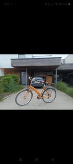 Dames fiets oranje, Fietsen en Brommers, Fietsen | Dames | Damesfietsen, Ophalen, Gebruikt, Versnellingen