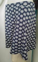 Jupe imprimée H&M taille M, Enlèvement ou Envoi, Au-dessus du genou, Porté, Bleu