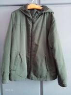 heren groene jas met kap, Kleding | Heren, Jassen | Winter, Ophalen of Verzenden, Zo goed als nieuw, Maat 56/58 (XL)