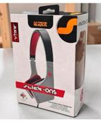 Vibe Slick Headphones On-Ear koptelefoon headset rood-zw-wi, Audio, Tv en Foto, Hoofdtelefoons, Ophalen of Verzenden, Nieuw, Over oor (circumaural)