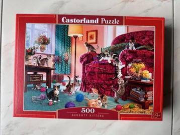 Lot de 500 puzzles Castorland (n 1298a)