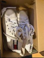 Witte stoffen sneakers Tommy Hilfigher, Sneakers, Ophalen of Verzenden, Tommy Jeans, Wit