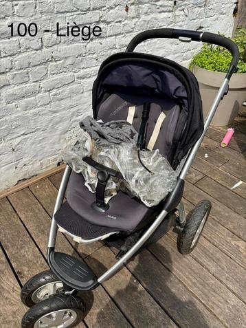 Poussette maxi cosy Mura Trio - assise + nacelle beschikbaar voor biedingen