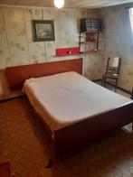 Vintage bed en kleerkast, Huis en Inrichting, Slaapkamer | Bedden, Ophalen of Verzenden, Zo goed als nieuw