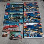 Lego zeer groot lot thema treinen en allerlei toebehoren, Enlèvement, Utilisé, Ensemble complet, Lego
