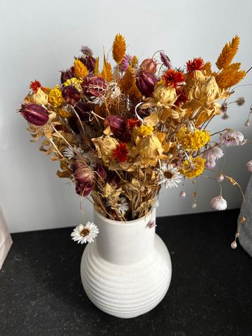 Gratis boeket droogbloemen beschikbaar voor biedingen