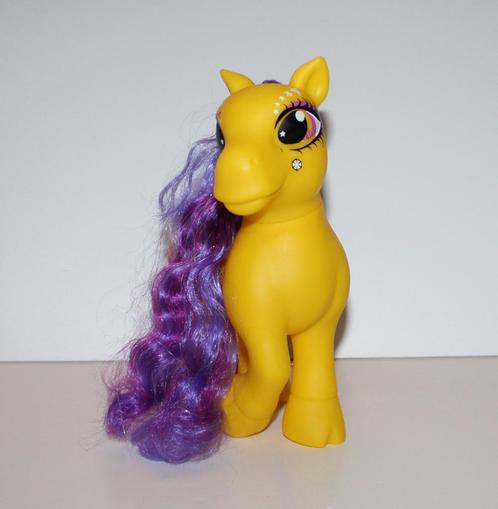 Mon petit poney vintage G2 jaune My Little Pony - My Little Pony