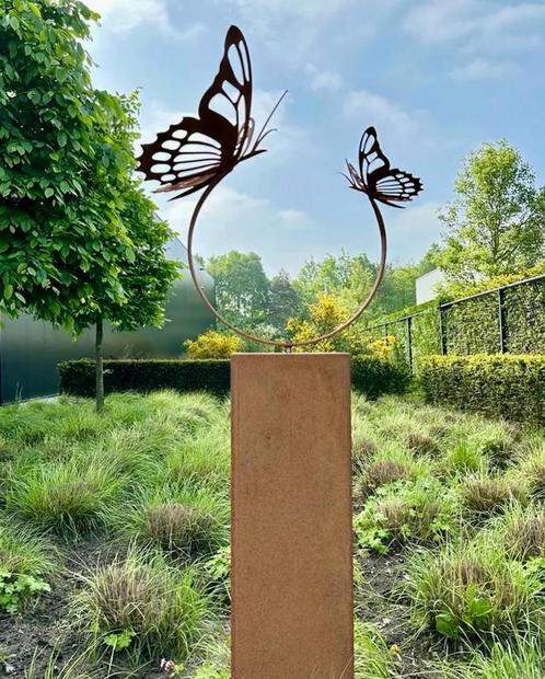 Vlinders tuindecoratie, Tuin en Terras, Tuinbeelden, Nieuw, Ophalen of Verzenden