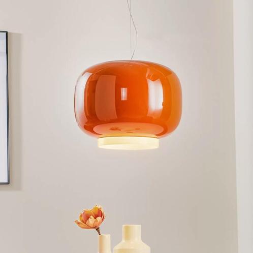 Lampe design Foscarini Chouchin 1 NP 790, Maison & Meubles, Lampes | Suspensions, Verre, Enlèvement ou Envoi