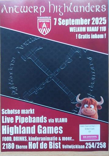 Highland games ekeren gratis inkom beschikbaar voor biedingen