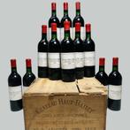 Château Haut-Bailly 1966, 12 flessen, Ophalen, Frankrijk, Rode wijn
