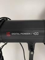 2 Studio flitsers Jinbei digital pioneer ii 400 plus softbox, TV, Hi-fi & Vidéo, Photo | Studio photo & Accessoires, Comme neuf