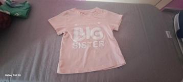T-shirt Big Sister 
