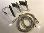 Lot FireWire kabels en PCI kaarten, Comme neuf, Enlèvement ou Envoi