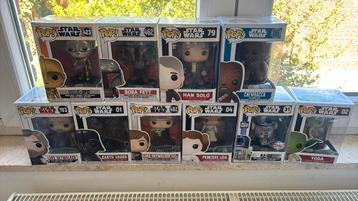 Lot de 10 POP Star Wars ! beschikbaar voor biedingen