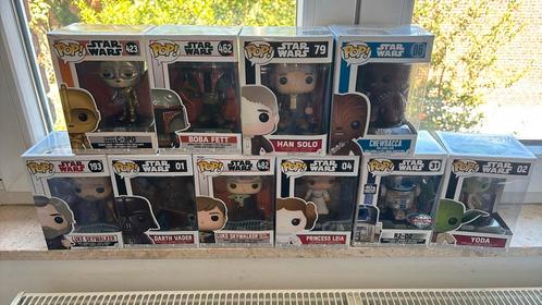 Lot de 10 POP Star Wars !, Verzamelen, Poppetjes en Figuurtjes, Zo goed als nieuw, Ophalen