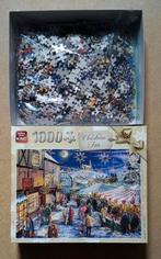 KING CHRISTMAS FAIR PUZZEL 1000 stukjes, Enlèvement, 500 à 1500 pièces, Comme neuf, Puzzle