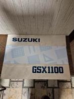 Livre moto SUZUKI 1100 GSX E 1980' - v. description, Ophalen