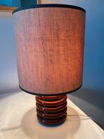 Vintage bedlamp, Ophalen of Verzenden, Zo goed als nieuw, Beige