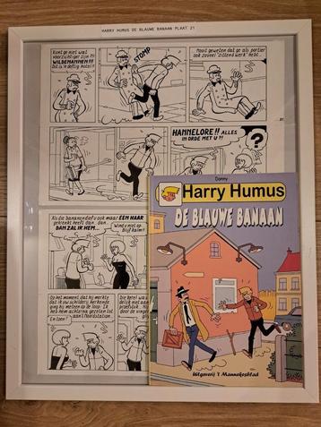 Harry Humus ,originele pag de blauwe banaan+boek beschikbaar voor biedingen