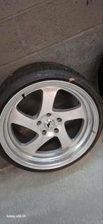 jante 19 5*120 ET35 8.5av 10arr... pneu 80%..2 jant a réparé
