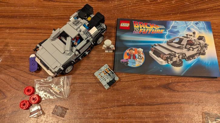 LEGO 21103 Back to the Future Delorean, Kinderen en Baby's, Speelgoed | Duplo en Lego, Gebruikt, Lego, Ophalen of Verzenden