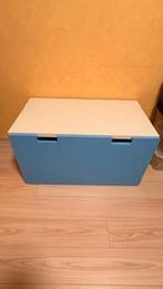 Armoire/banquette bleue Ikea, Comme neuf, 50 à 70 cm, 75 à 100 cm, Armoire