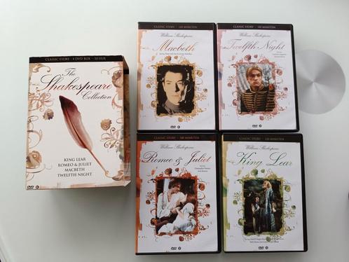 Shakespeare Collection 4DVD, Cd's en Dvd's, Dvd's | Klassiekers, Zo goed als nieuw, Ophalen of Verzenden