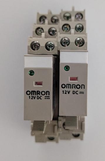 Relais 12 VDC dubbel NO/C/NC (max 5A 230 V) 2 stuks beschikbaar voor biedingen