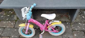 Kinderfiets van Peppa Pig 12-inch, zeer stevig frame, handre beschikbaar voor biedingen