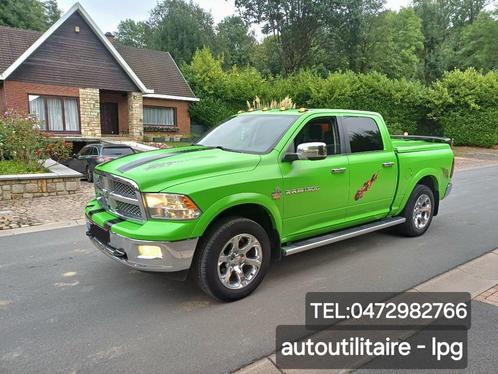 Dodge ram  lpg autoutiliter TEL:0472982766, Autos, Dodge, Particulier, RAM 1500, 4x4, ABS, Caméra de recul, Airbags, Air conditionné