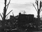 orig. foto GI US Army - vernield huis Duitsland - WO2, Verzenden, Landmacht, Foto of Poster