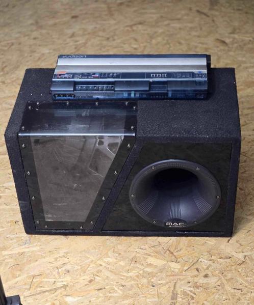 station + subwoofer + versterker, Auto diversen, Autoradio's, Zo goed als nieuw, Ophalen