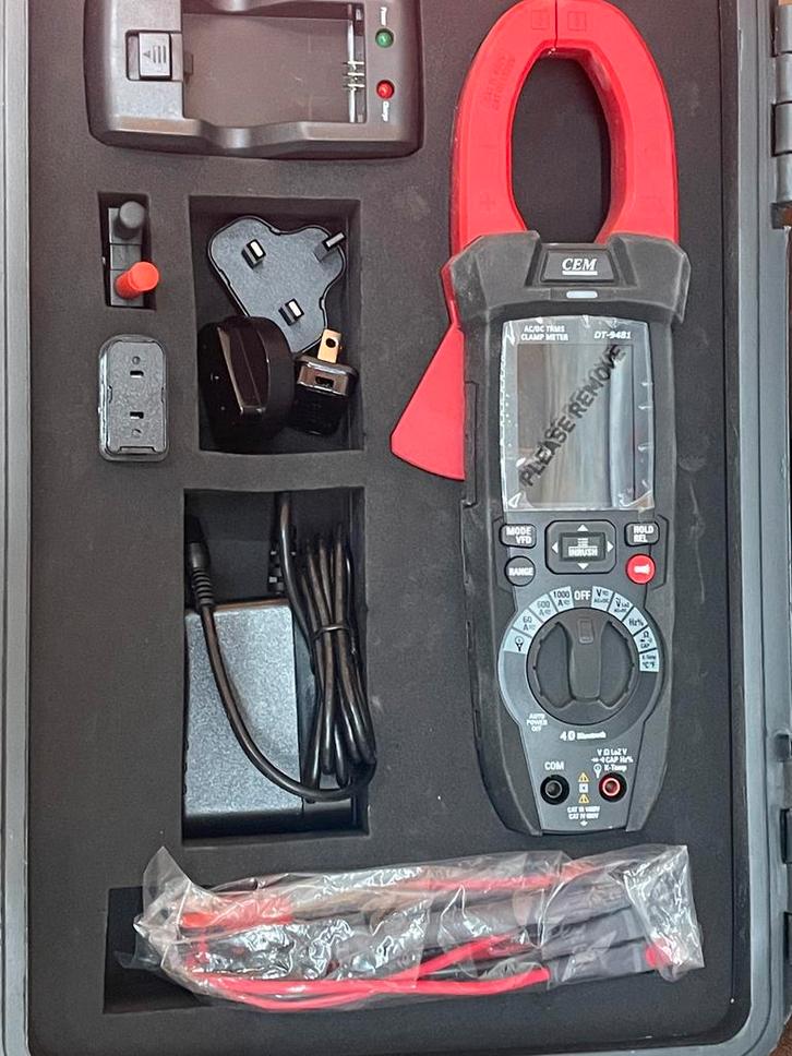 DT-3380 stroomtangen alle functies voor meting, Doe-het-zelf en Bouw, Meetapparatuur, Nieuw, Ophalen