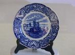 Bord Delfts Blauw - Sphinx - P. Regout - 25 cm x 25 cm -Boot, Ophalen