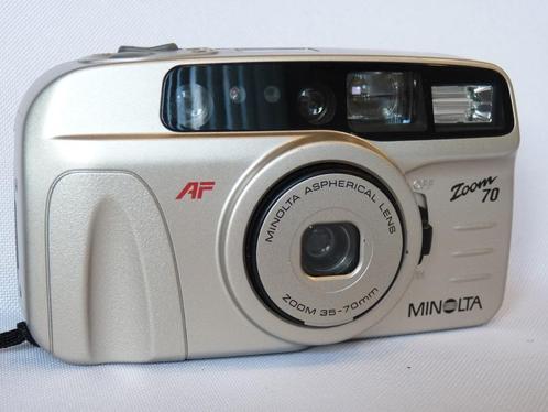 Zoom AF Minolta 70, 35 à 70 mm, focalisation et prise de vue, TV, Hi-fi & Vidéo, Appareils photo analogiques, Comme neuf, Compact