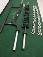 Atx camber squat bar + atx multi bar + atx dipbelt + chains, Sport en Fitness, Ophalen, Zo goed als nieuw