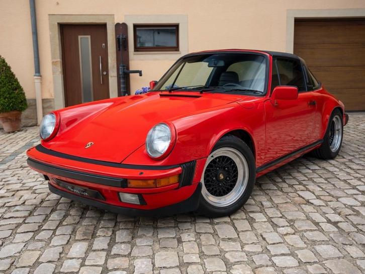 Porsche 911 Carrera 3.2 Targa, Auto's, Porsche, Bedrijf, Te koop, Airconditioning, Elektrische ramen, Lederen bekleding, Lichtmetalen velgen