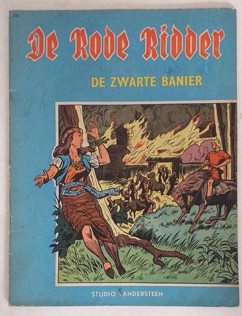 De Rode Ridder nr 24: De zwarte banier - 1968 (2de druk), Boeken, Stripverhalen, Ophalen of Verzenden