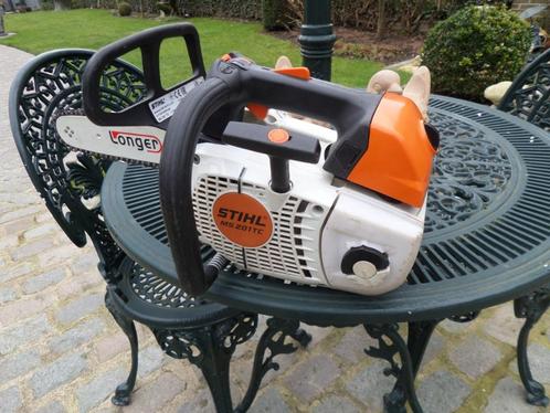 Kettingzaag/snoeizaag van Stihl type MS201TC, Doe-het-zelf en Bouw, Gereedschap | Zaagmachines, Gebruikt, Kettingzaag, Ophalen of Verzenden