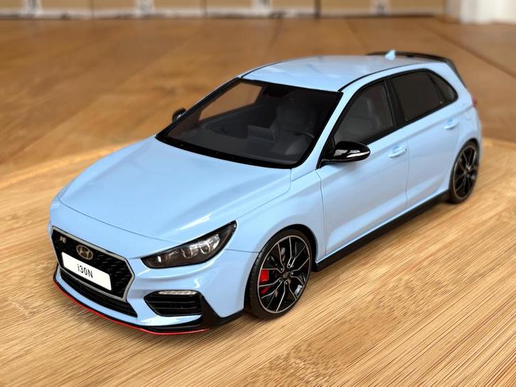 Hyundai i30N Performance Blue 1:18 OttO Mobile OT425 nieuw, Hobby en Vrije tijd, Modelauto's | 1:18, Nieuw, Auto, OttOMobile, Ophalen of Verzenden