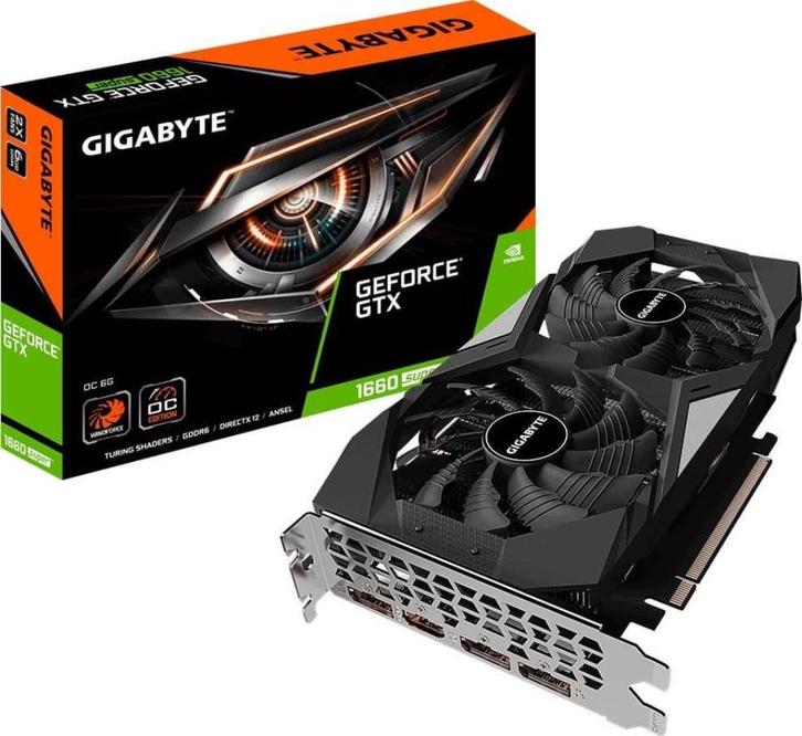 Gigabyte Geforce GTX 1660 Super OC 6GB, Computers en Software, Videokaarten, Zo goed als nieuw, Nvidia, Ophalen