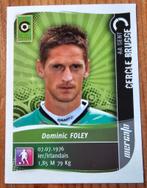 Panini Football 2009 Mercato Dominic Foley Circle Bruges !, Enlèvement ou Envoi, Comme neuf, Autocollant