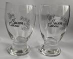 Lot de 2 verres à bière Saison Cazeau 25 Cl, Collections, Verres & Petits Verres, Enlèvement ou Envoi, Comme neuf, Verre à bière