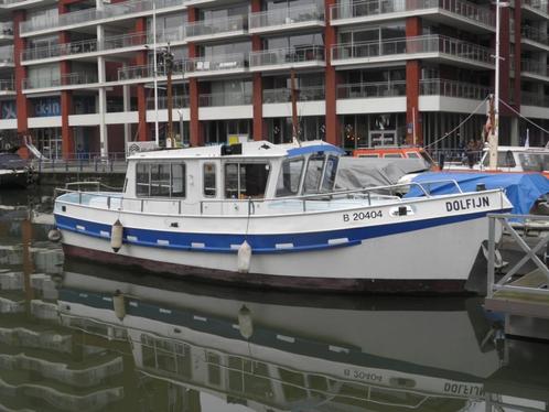 Motorjacht Kotter, Watersport en Boten, Motorboten en Motorjachten, Gebruikt, Staal, 9 tot 12 meter, Diesel, Binnenboordmotor