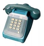 Vintage telefoon Blauw S63 - 1987, Overige modellen, Blauw, Ophalen of Verzenden, Zo goed als nieuw