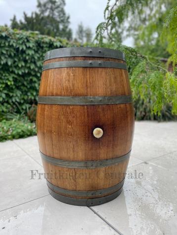 Wijnvaten 200 220 225L 400L 500L Regenton Waterton, Tuin en Terras, Regentonnen, Ophalen, Gebruikt, Hout