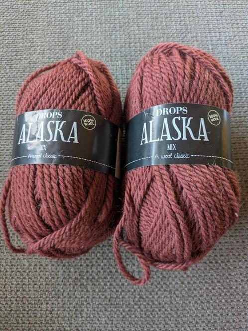100% wol Drops Alaska, Hobby en Vrije tijd, Breien en Haken, Nieuw, Breien of Haken, Ophalen