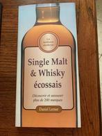 Single Malt & Whisky écossais (Daniel Lerner), Collections, Comme neuf, Enlèvement ou Envoi