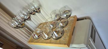 7 cognacglazen 7. K&K Styling wijnglas.Cristal de Paris. beschikbaar voor biedingen
